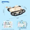 Đồ Chơi STEM Xe Tăng Vượt Địa Hình Bánh Xích Tự Hành - Ảnh 6 Đồ Chơi STEM Xe Tăng Vượt Địa Hình Bánh Xích Tự Hành - 7 - 12 tuổi - Góc chụp 6 chính hãng Daisy Mart