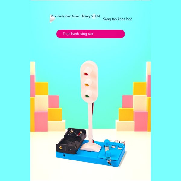 Đồ Chơi STEM Mô Hình Đèn Tín Hiệu Giao Thông 3 Màu Bằng Gỗ - Ảnh 2 Đồ Chơi STEM Mô Hình Đèn Tín Hiệu Giao Thông 3 Màu Bằng Gỗ - 5 - 10 tuổi - Góc chụp 2 chính hãng Daisy Mart