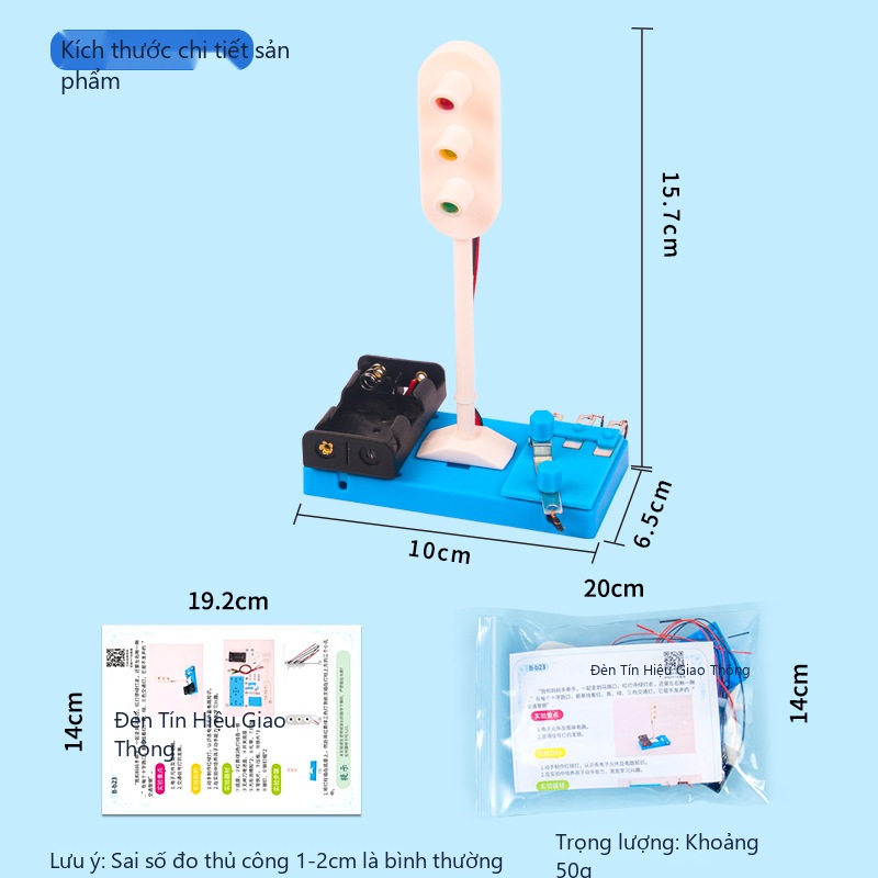 Đồ Chơi STEM Mô Hình Đèn Tín Hiệu Giao Thông 3 Màu Bằng Gỗ - 5 - 10 tuổi - Góc chụp 4 chính hãng Daisy Mart Đồ Chơi STEM Mô Hình Đèn Tín Hiệu Giao Thông 3 Màu Bằng Gỗ - 5 - 10 tuổi - Góc chụp 4 chính hãng Daisy Mart