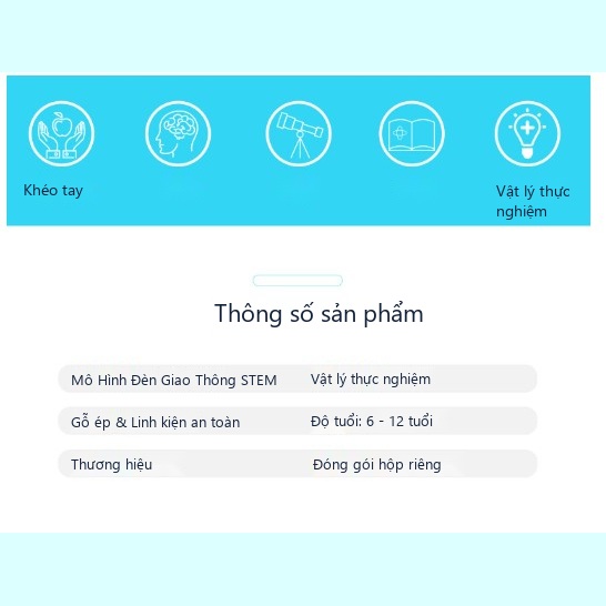 Đồ Chơi STEM Mô Hình Đèn Tín Hiệu Giao Thông 3 Màu Bằng Gỗ - 5 - 10 tuổi - Góc chụp 5 chính hãng Daisy Mart Đồ Chơi STEM Mô Hình Đèn Tín Hiệu Giao Thông 3 Màu Bằng Gỗ - 5 - 10 tuổi - Góc chụp 5 chính hãng Daisy Mart