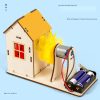Đồ Chơi STEM Mô Hình Nhà Phát Điện Gió Sạch Tự Động - Ảnh 2 Đồ Chơi STEM Mô Hình Nhà Phát Điện Gió Sạch Tự Động - 7 - 12 tuổi - Góc chụp 2 chính hãng Daisy Mart