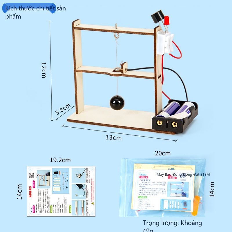 Đồ Chơi STEM Thiết Bị Báo Động Va Chạm & Cảm Biến Động Đất Tự Chế - 6 - 12 tuổi - Góc chụp 5 chính hãng Daisy Mart Đồ Chơi STEM Thiết Bị Báo Động Va Chạm & Cảm Biến Động Đất Tự Chế - 6 - 12 tuổi - Góc chụp 5 chính hãng Daisy Mart