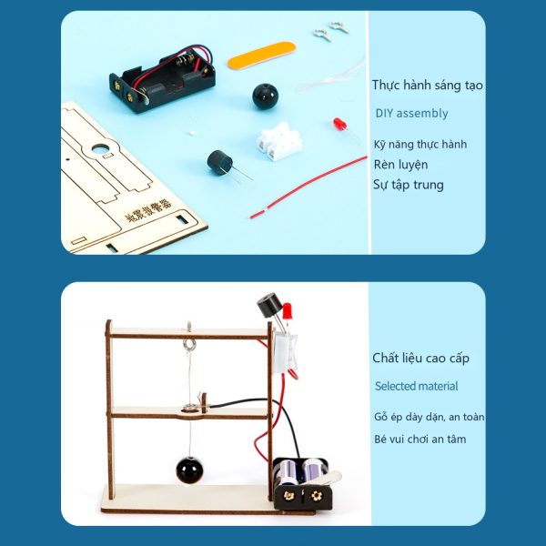 Đồ Chơi STEM Thiết Bị Báo Động Va Chạm & Cảm Biến Động Đất Tự Chế - Ảnh 6 Đồ Chơi STEM Thiết Bị Báo Động Va Chạm & Cảm Biến Động Đất Tự Chế - 6 - 12 tuổi - Góc chụp 6 chính hãng Daisy Mart