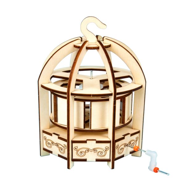 Đồ Chơi STEM Lồng Chim Phát Sáng Ảo Ảnh Thị Giác POV Tự Quay - Ảnh 1 Đồ Chơi STEM Lồng Chim Phát Sáng Ảo Ảnh Thị Giác POV Tự Quay - 6 - 12 tuổi - Góc chụp 1 chính hãng Daisy Mart