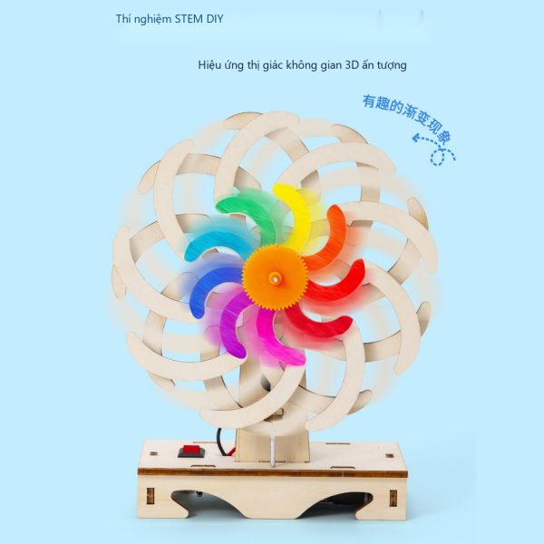 Đồ Chơi STEAM Chong Chóng Tự Quay Ảo Ảnh Thị Giác Mỹ Thuật Sáng Tạo - Ảnh 2 Đồ Chơi STEAM Chong Chóng Tự Quay Ảo Ảnh Thị Giác Mỹ Thuật Sáng Tạo - 5 - 12 tuổi - Góc chụp 2 chính hãng Daisy Mart