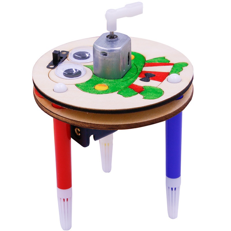 Đồ Chơi STEM Robot Tự Động Vẽ Hoa Văn Nghệ Thuật Spirograph Động Cơ Lệch Tâm - 5 - 12 tuổi - Góc chụp 1 chính hãng Daisy Mart