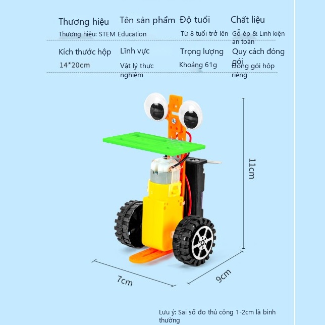 Đồ Chơi STEM Robot Giao Đồ Ăn Thông Minh Tự Hành Có Khay Chở Hàng - 6 - 12 tuổi - Góc chụp 7 chính hãng Daisy Mart