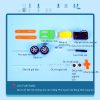 Đồ Chơi STEM Robot Giao Đồ Ăn Thông Minh Tự Hành Có Khay Chở Hàng - 6 - 12 tuổi - Góc chụp 6 chính hãng Daisy Mart