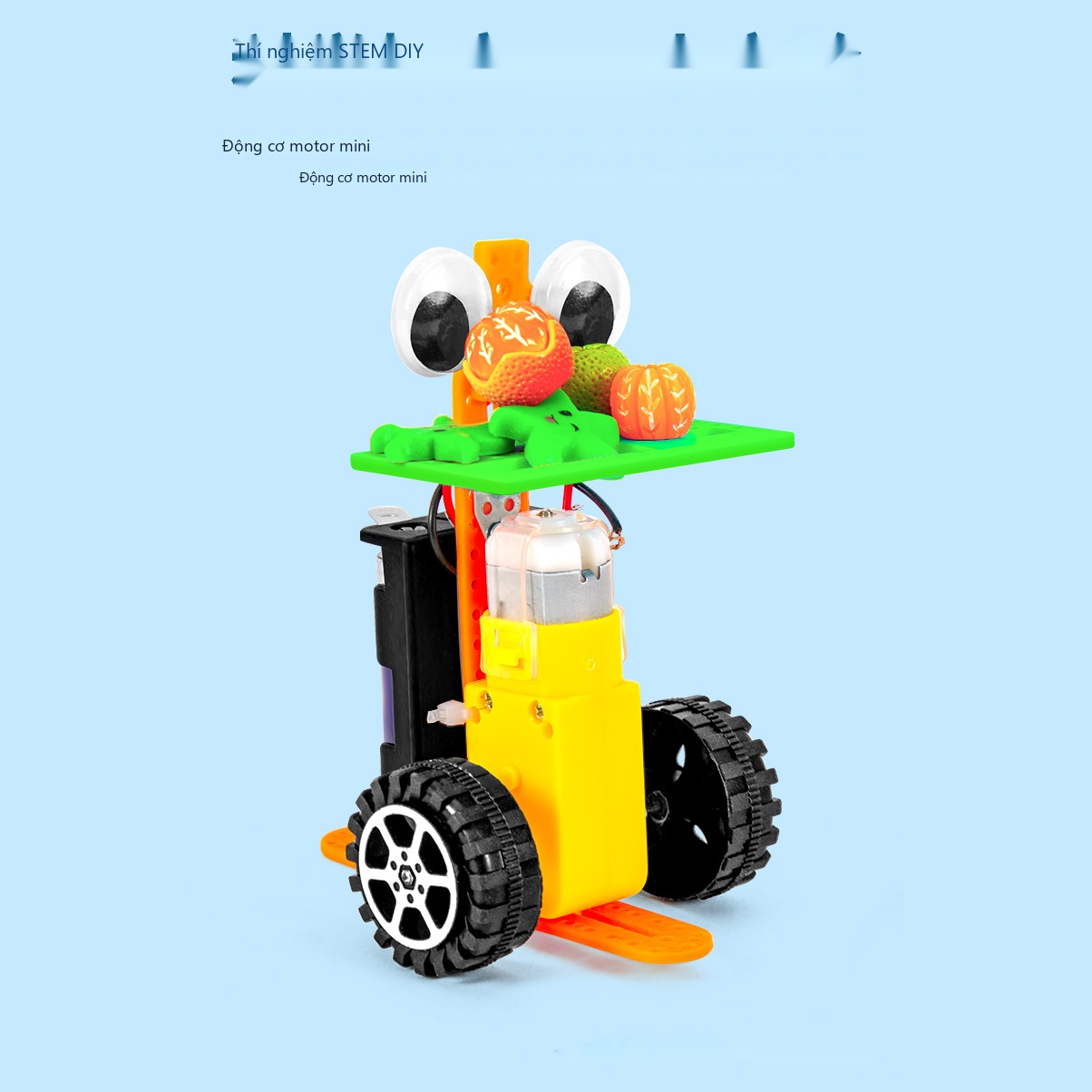 Đồ Chơi STEM Robot Giao Đồ Ăn Thông Minh Tự Hành Có Khay Chở Hàng - 6 - 12 tuổi - Góc chụp 3 chính hãng Daisy Mart