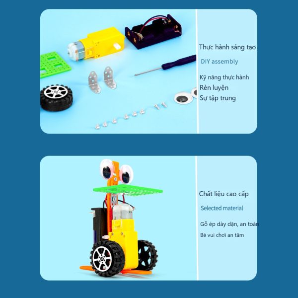Đồ Chơi STEM Robot Giao Đồ Ăn Thông Minh Tự Hành Có Khay Chở Hàng - 6 - 12 tuổi - Góc chụp 8 chính hãng Daisy Mart