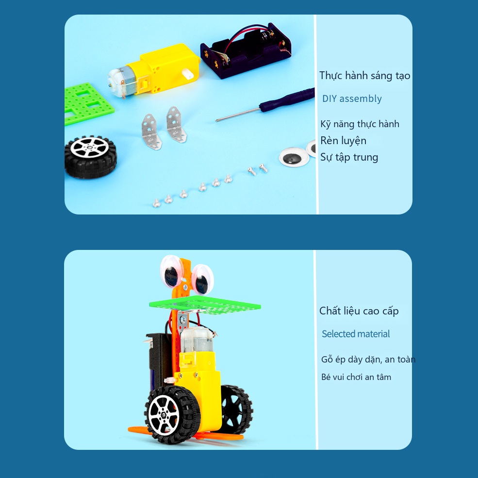 Đồ Chơi STEM Robot Giao Đồ Ăn Thông Minh Tự Hành Có Khay Chở Hàng - 6 - 12 tuổi - Góc chụp 8 chính hãng Daisy Mart