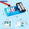 Đồ Chơi STEM Thí Nghiệm Hiện Tượng Cảm Ứng Điện Từ Faraday Bật Đèn LED - Ảnh 5 Đồ Chơi STEM Thí Nghiệm Hiện Tượng Cảm Ứng Điện Từ Faraday Bật Đèn LED - 6 - 12 tuổi - Góc chụp 5 chính hãng Daisy Mart