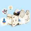 Đồ Chơi STEM Máy Chiếu Phim Quang Học Thấu Kính Hội Tụ Tự Chế - 5 - 10 tuổi - Góc chụp 2 chính hãng Daisy Mart