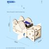 Đồ Chơi STEM Máy Chiếu Phim Quang Học Thấu Kính Hội Tụ Tự Chế - 5 - 10 tuổi - Góc chụp 4 chính hãng Daisy Mart