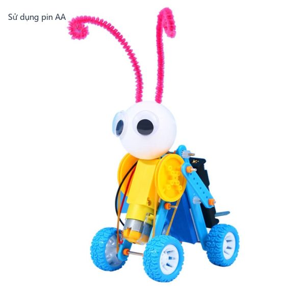 Đồ Chơi STEM Robot Sâu Đo Bò Tự Hành Cơ Cấu Trùng Trục Bánh Cóc Một Chiều - Ảnh 1 Đồ Chơi STEM Robot Sâu Đo Bò Tự Hành Cơ Cấu Trùng Trục Bánh Cóc Một Chiều - 6 - 12 tuổi - Góc chụp 1 chính hãng Daisy Mart