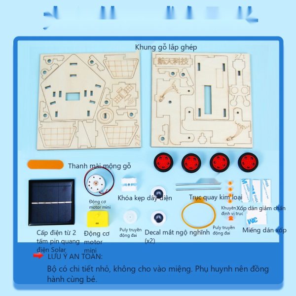 Đồ Chơi STEM Robot Thám Hiểm Mặt Trăng Năng Lượng Mặt Trời Tự Vận Hành - Ảnh 3 Đồ Chơi STEM Robot Thám Hiểm Mặt Trăng Năng Lượng Mặt Trời Tự Vận Hành - 6 - 12 tuổi - Góc chụp 3 chính hãng Daisy Mart