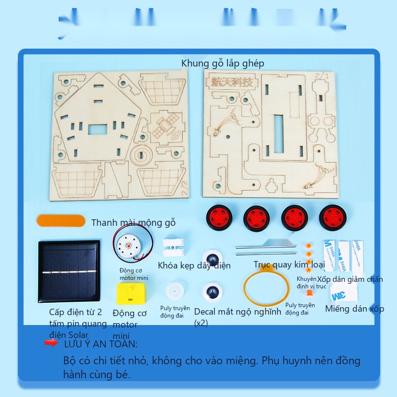 Đồ Chơi STEM Robot Thám Hiểm Mặt Trăng Năng Lượng Mặt Trời Tự Vận Hành - 6 - 12 tuổi - Góc chụp 3 chính hãng Daisy Mart Đồ Chơi STEM Robot Thám Hiểm Mặt Trăng Năng Lượng Mặt Trời Tự Vận Hành - 6 - 12 tuổi - Góc chụp 3 chính hãng Daisy Mart