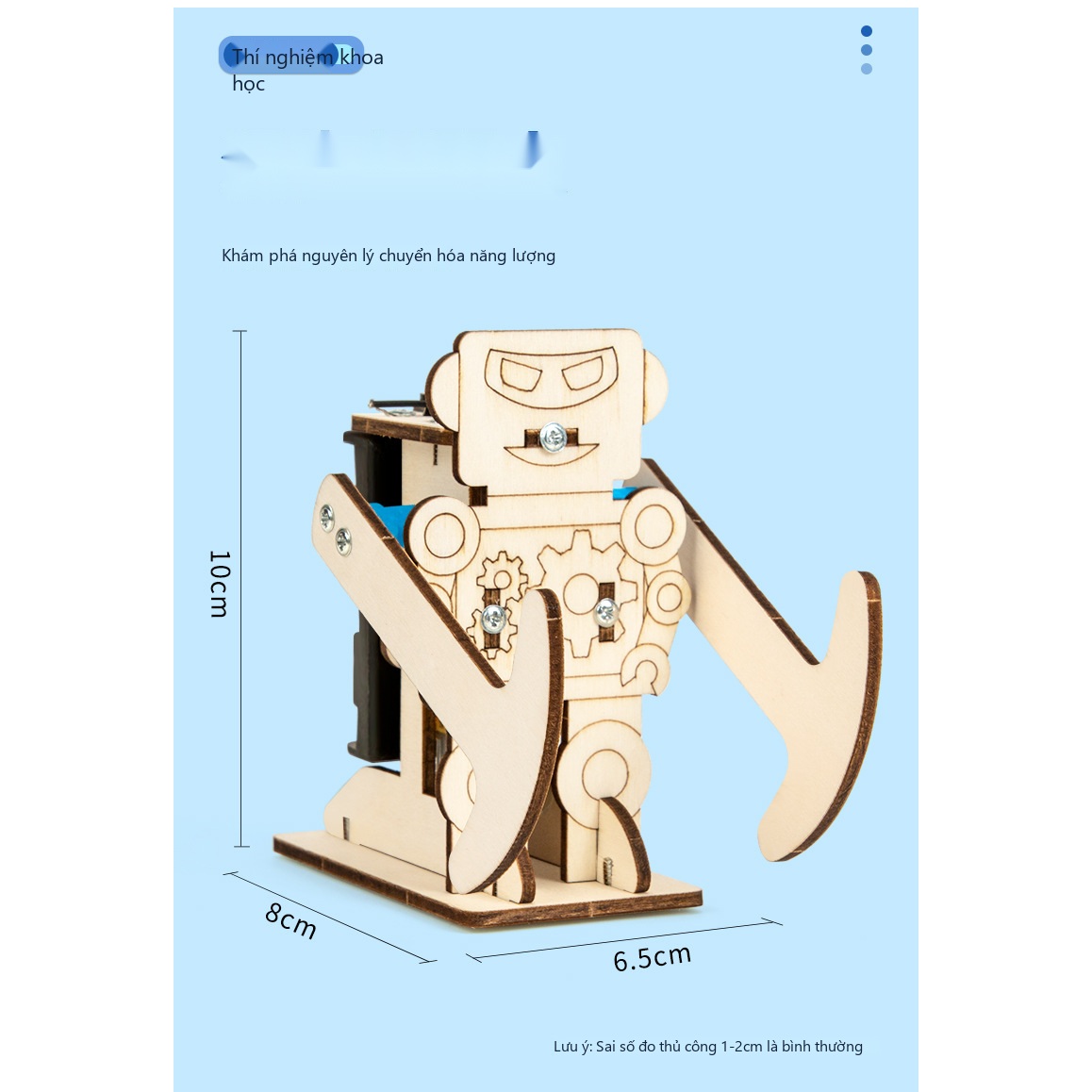 Đồ Chơi STEM Robot Người Máy Nhào Lộn Xoay Vòng 360 Độ Động Cơ Điện - 6 - 12 tuổi - Góc chụp 2 chính hãng Daisy Mart Đồ Chơi STEM Robot Người Máy Nhào Lộn Xoay Vòng 360 Độ Động Cơ Điện - 6 - 12 tuổi - Góc chụp 2 chính hãng Daisy Mart